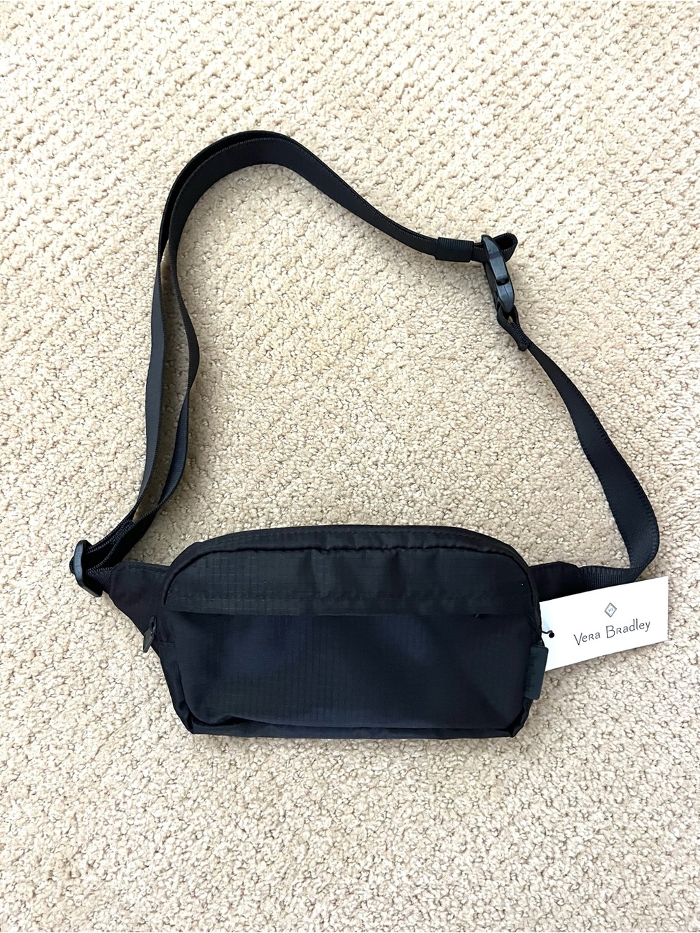 NWT Vera Bradley Mini Belt Bag in Black Noir - Picture 10 of 12
